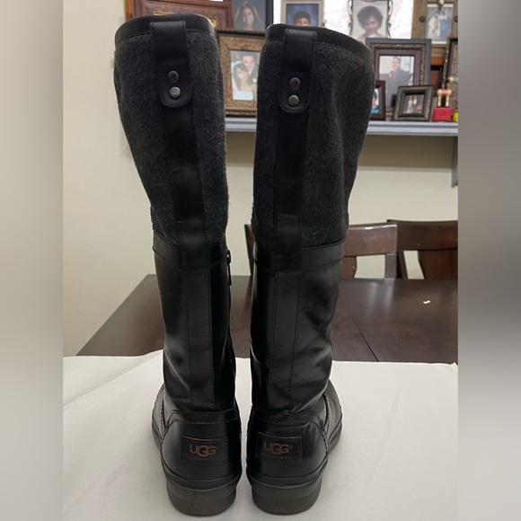 Ugg Elsa Leather/Wool Tall Boot - Picture 6 of 16